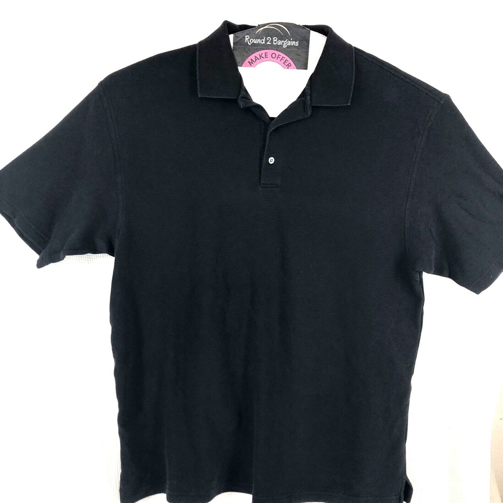 PRO‎ TOUR Men's Polo Shirt 2XL Black Performance Golf stretch